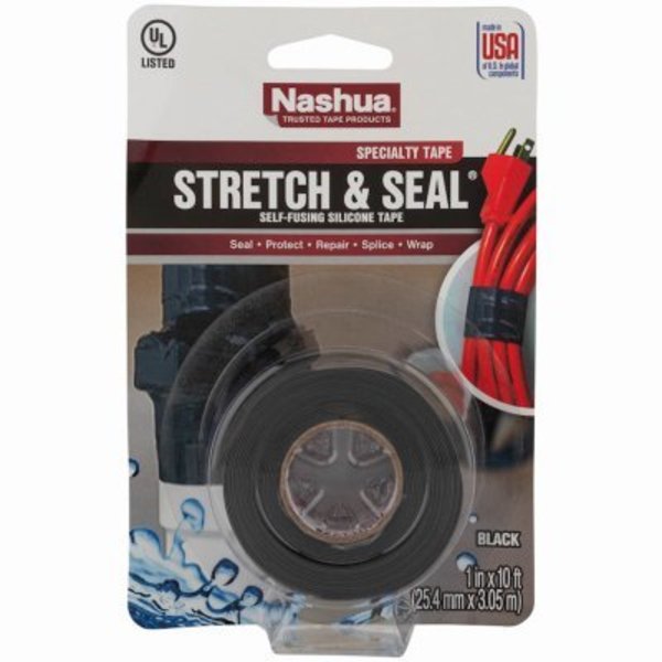 Berry Global 1x10 BLK Sili Seal Tape 1743082